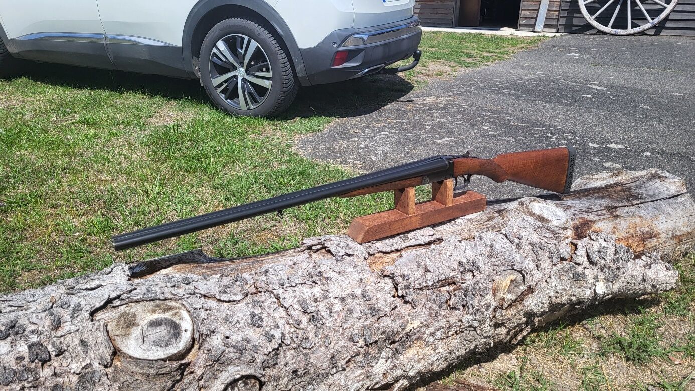 Fusil juxtaposé MAC calibre 12/70 : remise en état